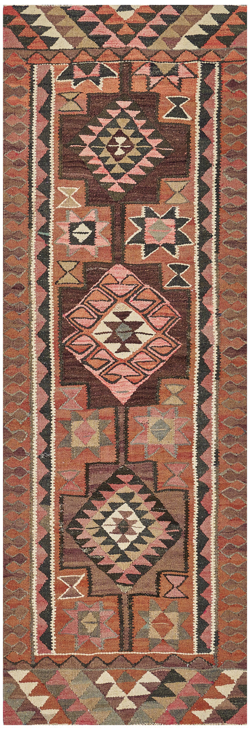 Alfombra Kilim Tejida A Mano De Lana Y Yute - Diseño Tradicional Vintage, Personalizable En Tamaño