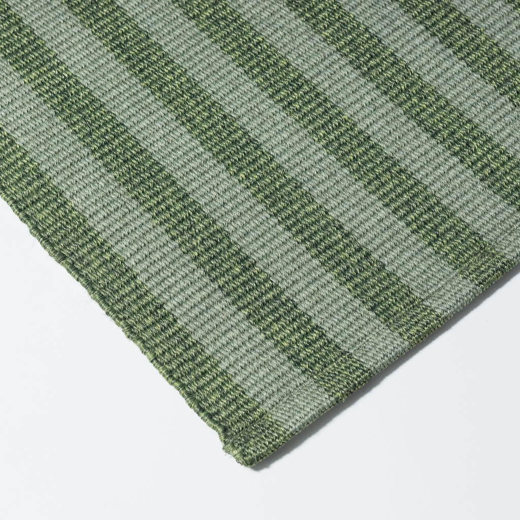 ALFOMBRA LAVABLE LÍNEAS OLIVA DT 3486