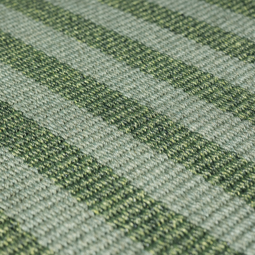 ALFOMBRA LAVABLE LÍNEAS OLIVA DT 3486