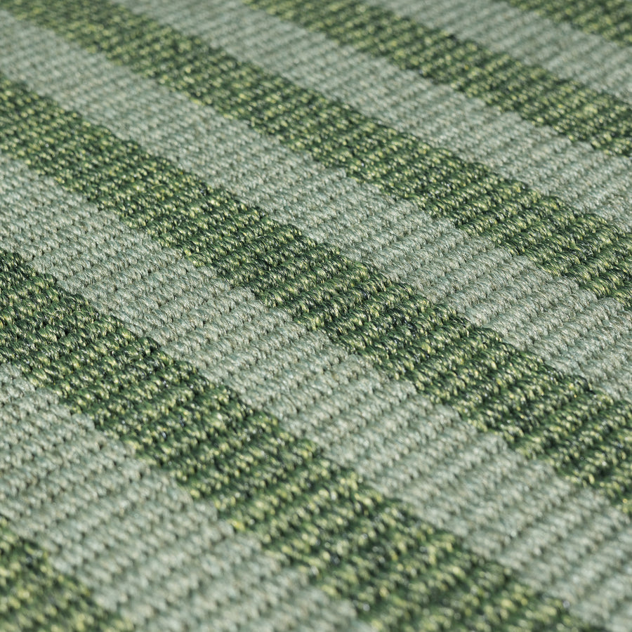 ALFOMBRA LAVABLE LÍNEAS OLIVA DT 3486