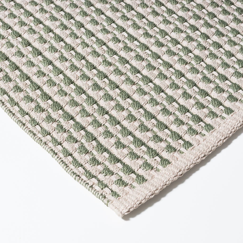 ALFOMBRA LAVABLE CESTERÍA OLIVA NATURAL DT 3489