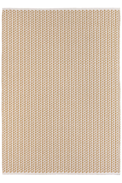 ALFOMBRA LAVABLE CESTERÍA MOSTAZA LINO DT 3490