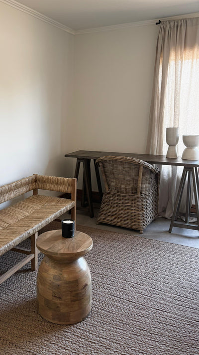 ALFOMBRA LAVABLE INDIANA OCRE DT 3213