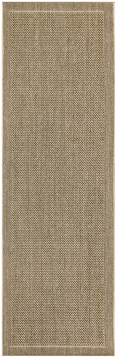 Alfombra de pasillo con aspecto sisal gris antracita 80x300 cm - referencia  Mqm-355782