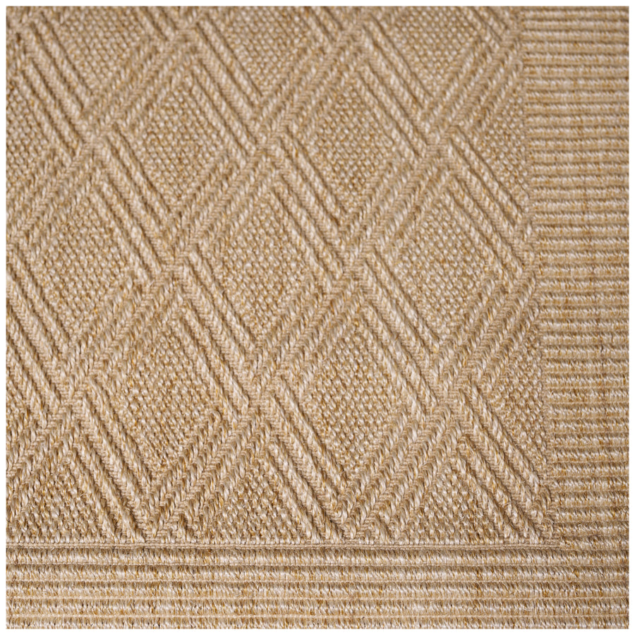 ALFOMBRA SISAL DIAMANTE ARENA DT 2259