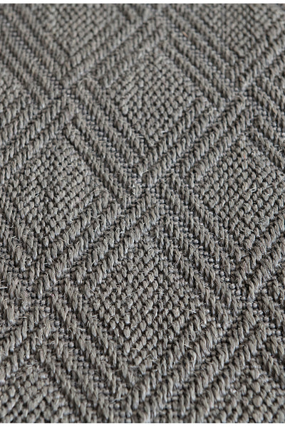 ALFOMBRA SISAL DIAMANTE GRIS DT 2439